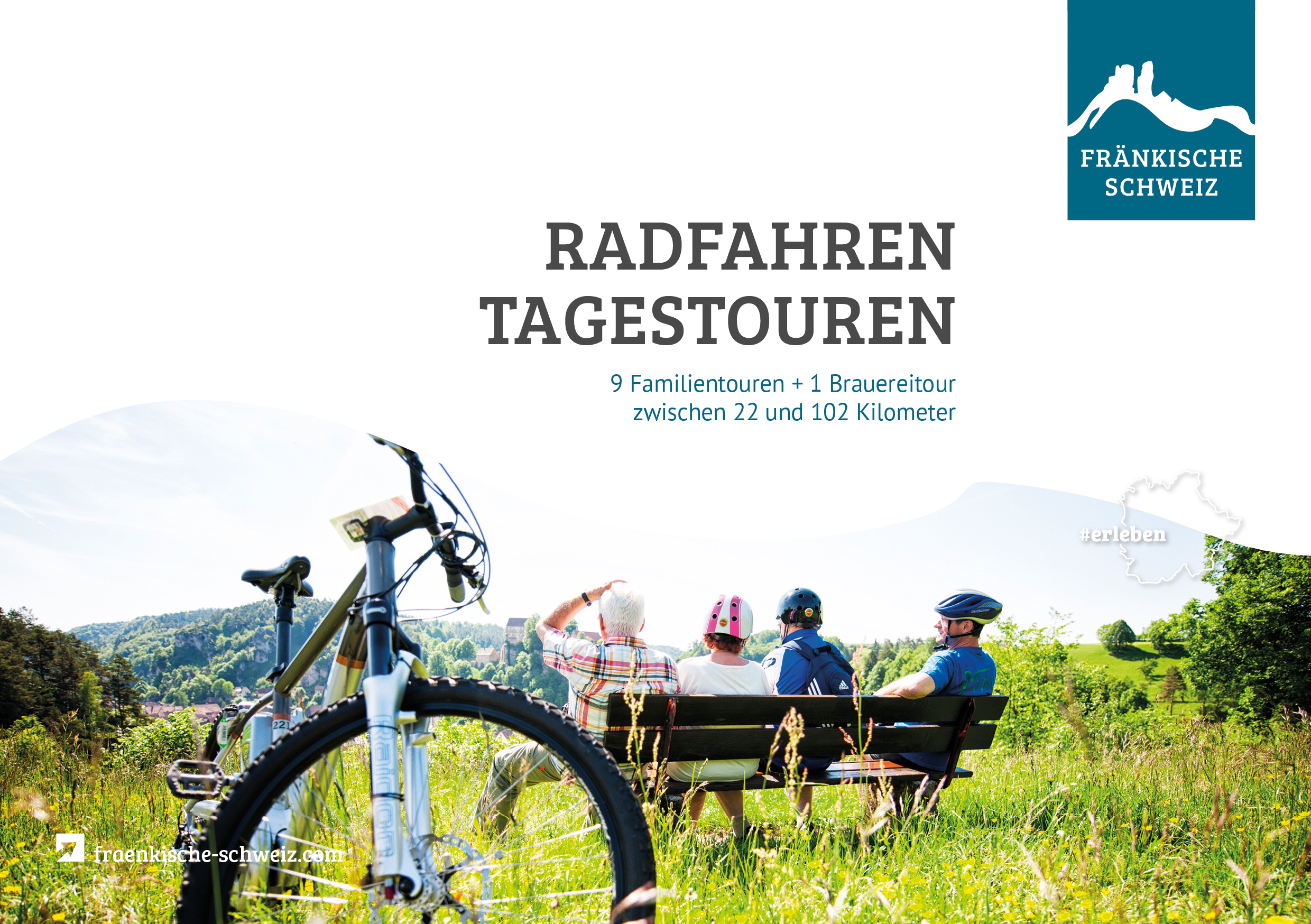 Fränkische-Schweiz: Radfahren Tagestouren 2022